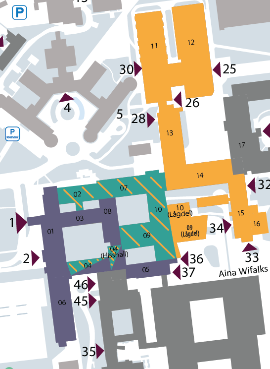 Karta &ouml;ver planerade och f&ouml;reslagna rivningar eller renoveringar