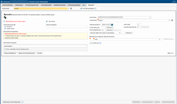 Bilden visar utkorgen i Cosmic