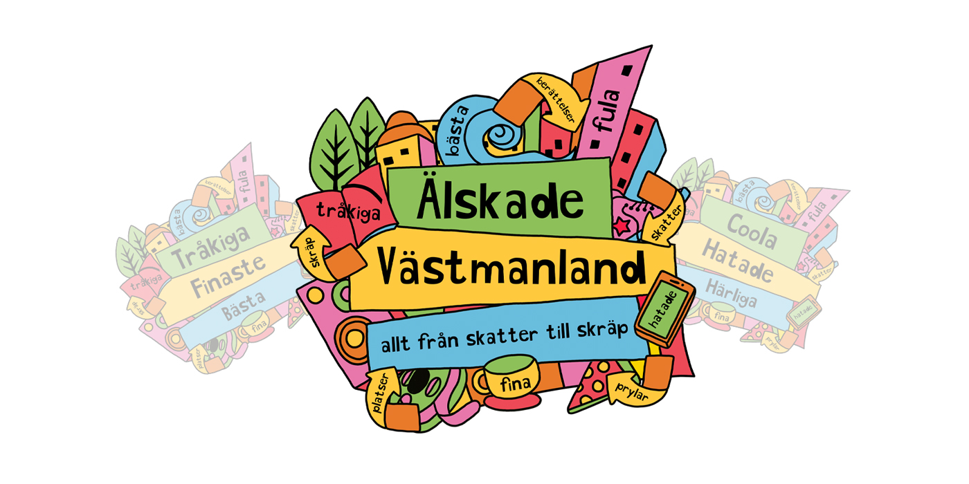 Logotyp Älskade Västmanland