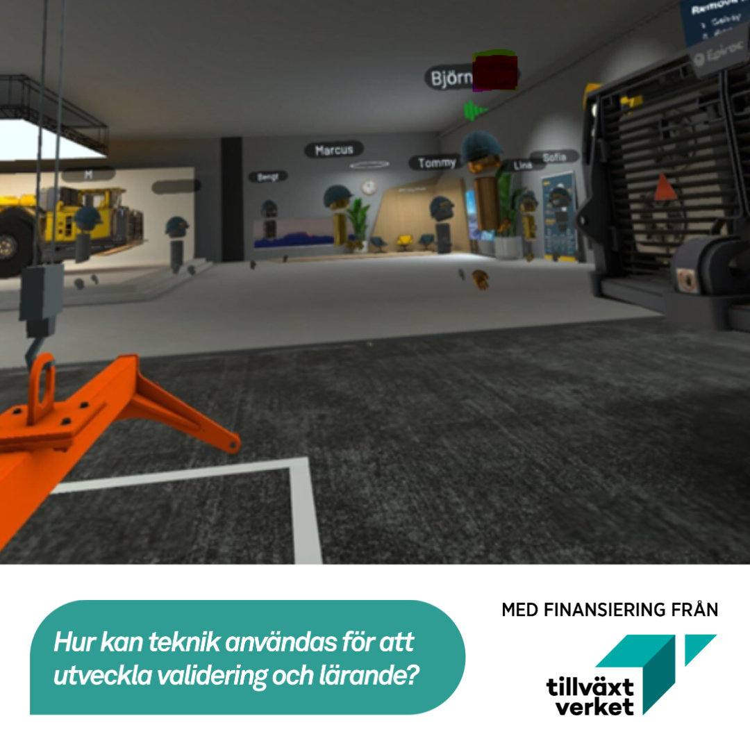 Skärmdump på framtagen VR-prototyp.